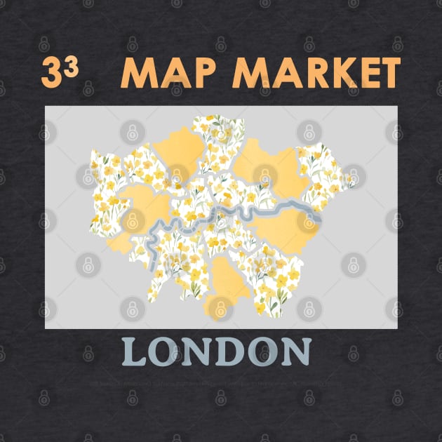 London Map - Pocket Size by Paloma Navio